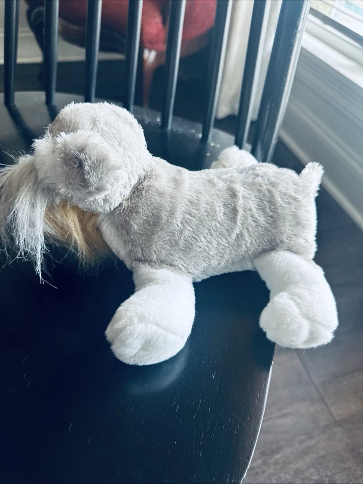 Webkinz HM159 plush toy Schnauzer Dog 8”-9”, No Code used - Image 3 of 4