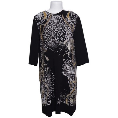 Zara Basic, Kleid, Größe: XL, Schwarz/Mehrfarbig, Damen #xUl