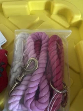 Pink Papyrus 4ft Rope Leash Pink Ombré