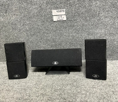 BNW Acoustic Surround Sound Home Theater Speaker System Clear Audio Set of 3