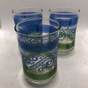 Set Of Three Libby Bolero Juice Glasses #211
