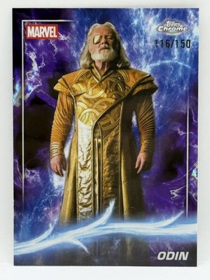 2025 Topps Chrome Marvel Studio ODIN Agatha Lava Refractor /150
