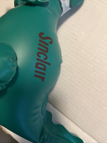 1960’s Inflatable Sinclair Dino The Dinosaur 13 Inches Tall - Picture 6 of 6