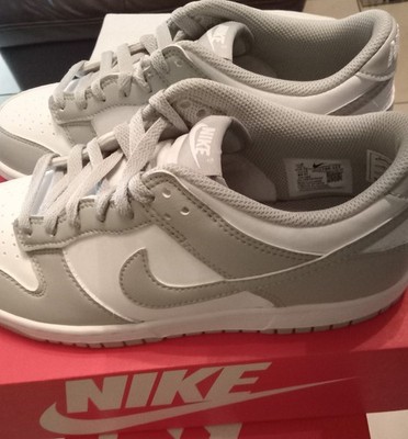 Neue Nike dunk unisex low white/light smoke grey-38,5eu-neu &unbenutzt