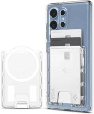 for Magsafe Wallet, Holds 3 Cards, Ultra Hybrid Compatible with Galaxy S25/Ultra