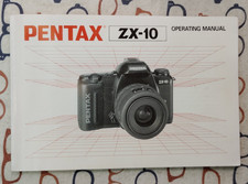 Vintage 1996 Pentax ZX-10 Camera Instructional Manual Booklet