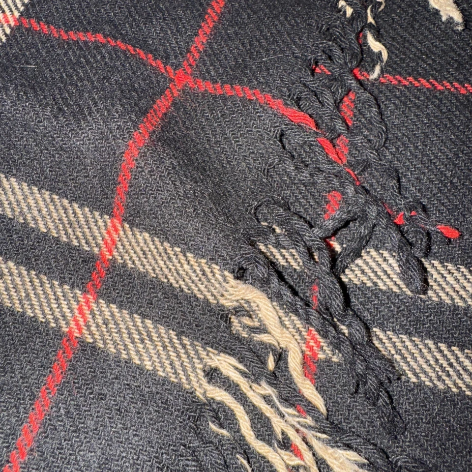 Falda Clásica a Cuadros Vintage Kasper Mezcla Lana Negra Roja Beige Pendleton Talla 4P Foto 2 de 4