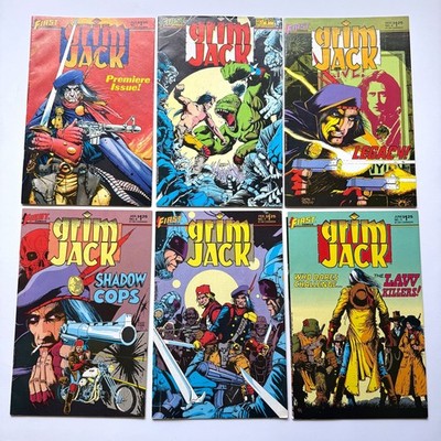 GrimJack First Comics Tim Truman Lot of 10 Issues 1 2 4 6 7 11 14 15 24 31