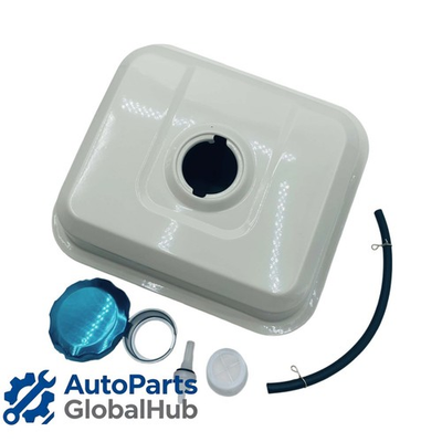 #ad Fuel Gas Tank Fit For Honda GX200 6.5HP GX160 5.5HP Engine MotorGeneratorWhiteUS $19.39