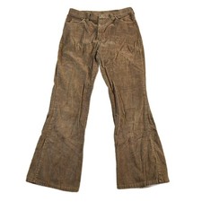 Vintage 1970s Bell Bottom Corduroy Flare Pants Men's 32 x 31