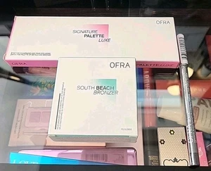 Maquillage de l'Ofra Cosmétiques SET Nouveau Lycliner de bronzeur Luxe Palette South Beach 3 Pièce