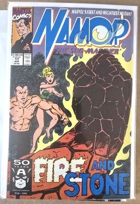 Namor, the Sub-Mariner ''Fire and Stone'' Marvel Comics