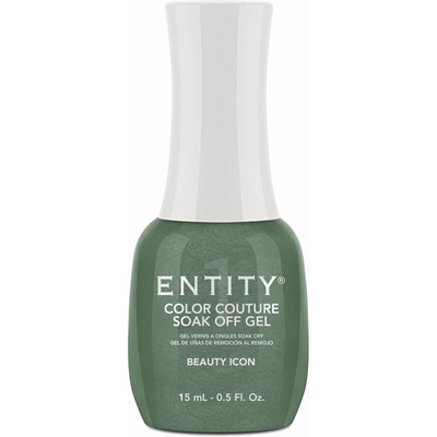 Entity One Color Couture Gel Polish ''Beauty Icon'' - Sage Green Shimmer