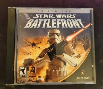 Original Star Wars Battlefront by Lucas Arts PC DVD-ROM and Key Windows