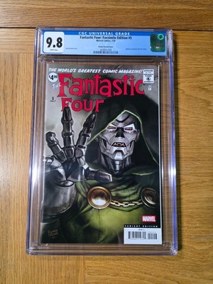 FANTASTIC FOUR #5 FACSIMILE 1:25 RYAN BROWN Variant CGC 9.8