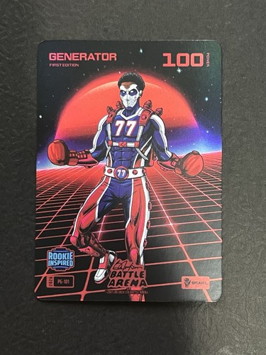 2026 Bo Jackson Battle Arena #PG-101 GENERATOR VJ Edgecombe Power Glove Brawl