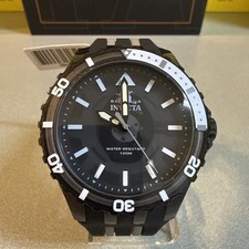 BRAND NEW Invicta Subaqua Men's Watch - 44mm, Black , Black grey band 69447