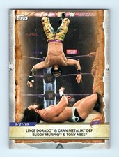 WWE Lince Dorado & Gran Metalik 2020 205 Topps 1