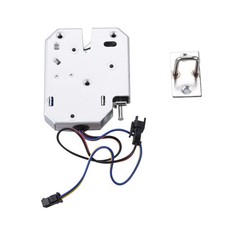 White Electromagnetic Security Electric Magnetic Lock Door Access Control