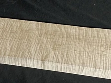 Curly Maple 1.5x6x24" Tiger S4S THICK Lumber SUPER CURL 123