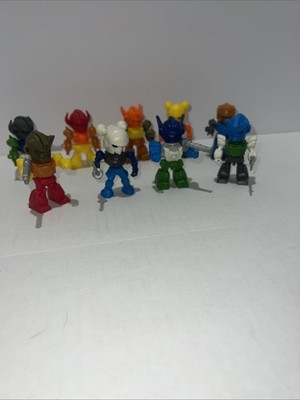 Lot Of 9 Kid Connection Transforming Robot Transporter Plastic Toy Figures