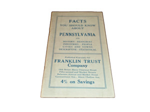 1923 FACTS YOU SHOULD KNOW ABOUT PENNSYLVANIA RAND McNALLY