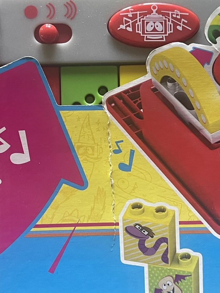 *RARE* 2009 Mega Bloks Yo Gabba Gabba DJ Lance Boombox ***NEW IN BOX!!!*** - Image 4 of 4