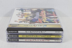 Lot of 3 Virtua Fighter 1 2 & Remix SEGA Saturn SS JP JPN Japan Import US Seller