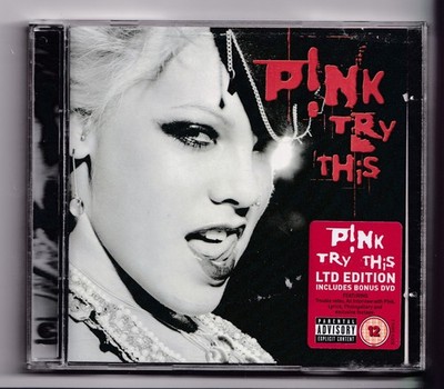 (LX544) Pink, Try This - 2003 CD + DVD
