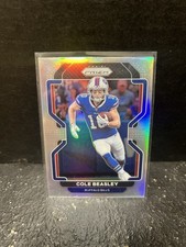 Panini 2021 Prizm Cole Beasley #115 Buffalo Bills NFL Hologram Football Card