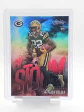 MATTHEW GOLDEN 2025 ABSOLUTE FOOTBALL BY STORM RED ROOKIE /150 #11 Q4362