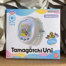 Tamagotchi Uni Prism White Color Premium Bandai Limited NEW Japan