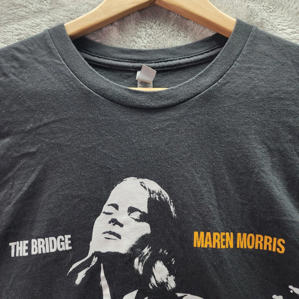 Camiseta Maren Morris The Bridge Tour XXL Negra Next Level Ropa Música Country Foto 3 de 4