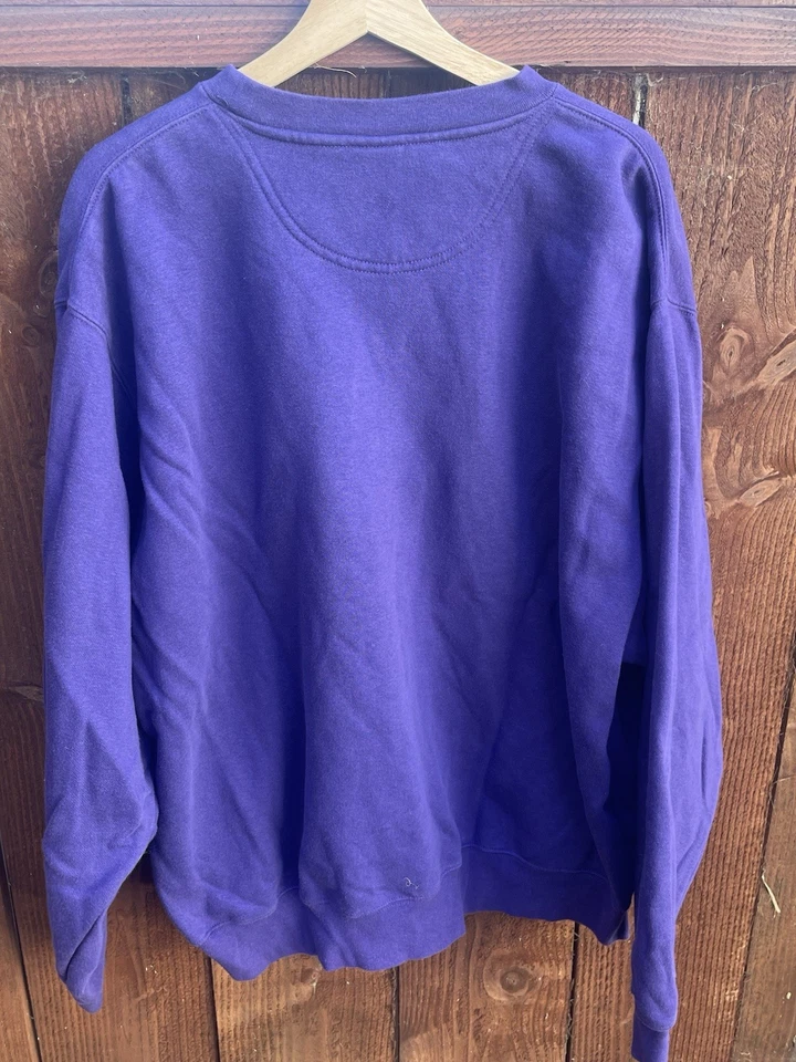 University Washington Huskies Crewneck XL 90s Nike Team Center Swoosh Vintage - Image 4 of 4