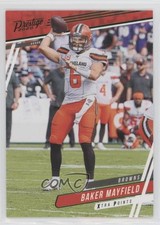 2020 Panini Prestige Xtra Points Green Baker Mayfield #36 9o3