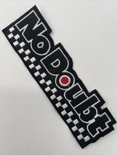 No Doubt Band Rock Steady Logo Patch: Iron On, Quality Embroidery, 6” X 2”