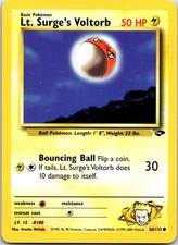 Lt. Surge's Voltorb Common Gym Challenge Unlimited 086/132 LP