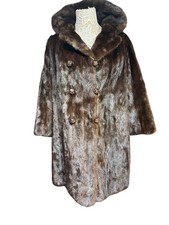 Estate Rare 1950s Michael Hennessy Designer Mink Fur Coat – Handcrafted Couture