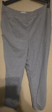 Vtg Talbots Wool Trouser Pants Gray Straight Leg High Rise 10 Made In Italy