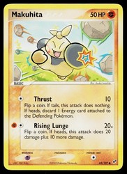 Makuhita 65/107 EX Deoxys Common