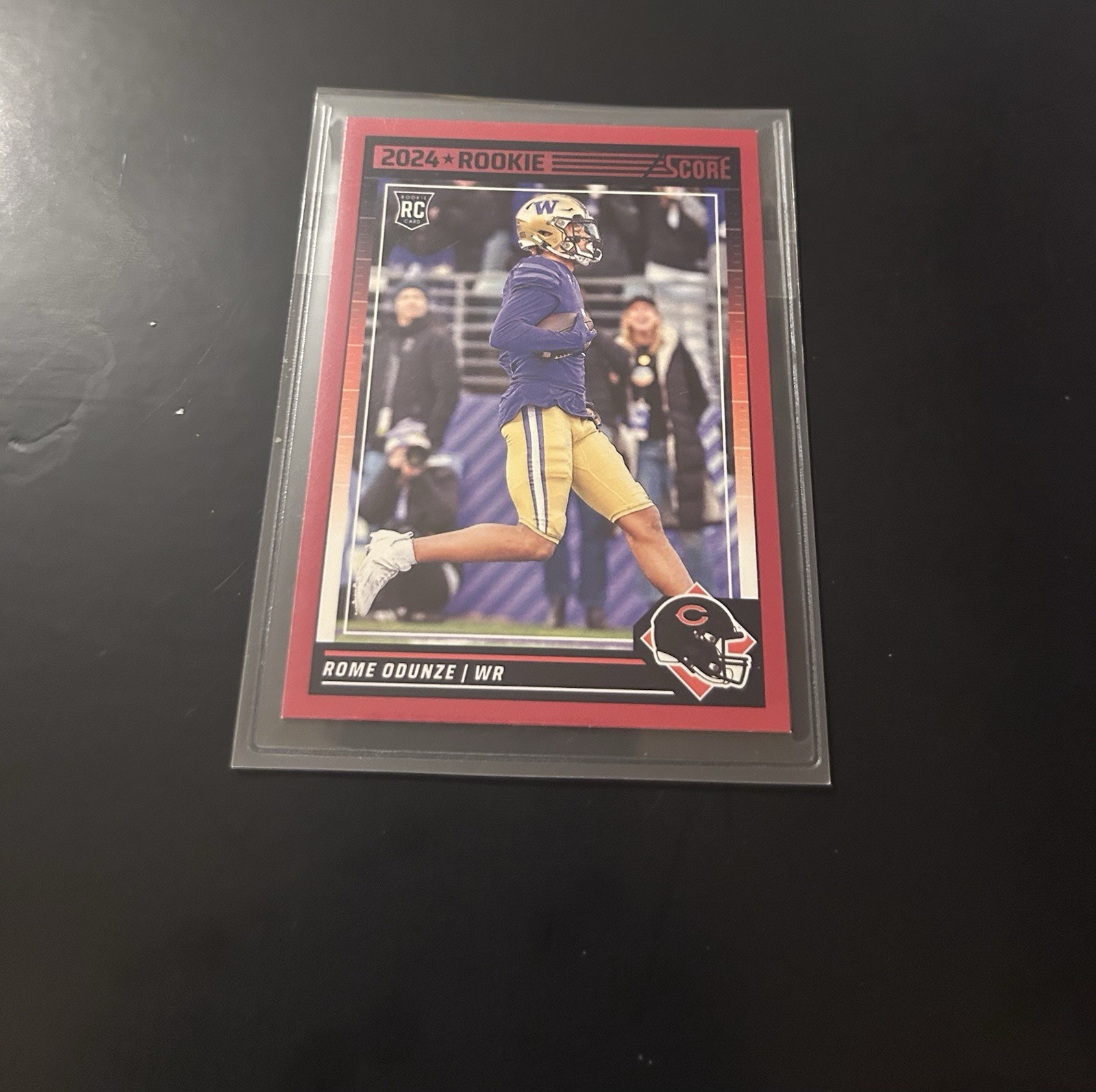 2024 Score - Rookies Rome Odunze #309 Red (RC)