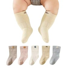 2 Pack Winter Baby Socks Cute Cartoon Infant Socks Toddler Warm Socks 0-3 Years