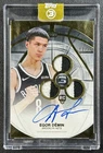 EGOR DEMIN 2025-26 TOPPS THREE 3 ROOKIE VERTICAL PATCH AUTO GOLD RC 07/10