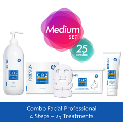 CO2 Carboxy Therapy Facial Professional Combo by Ribeskin
