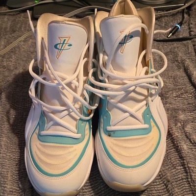 Nike Air Penny 5 Miami Dolphins White Blue Orange Sneaker CJ5396-100