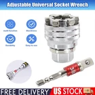 10-19mm Universal Socket Tool Adjustable Multifunction Wrench Sleeve