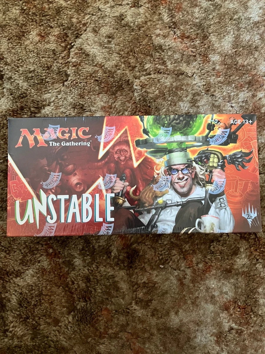 Magic: The Gathering Unstable Sealed Collectible Card Game Boxes