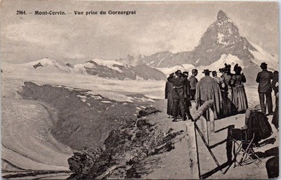 SCHWEIZ WALLIS - Berg Hirsch - Ansicht vom Gornergrat
