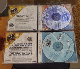 Dreamcast lot, Marvel vs. Capcom and Marvel vs. Capcom 2 CIB