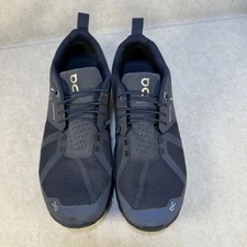 On Cloud 5 Running Walking Sneaker Waterproof Navy Blue Shoe Size 10.5 Athletic
